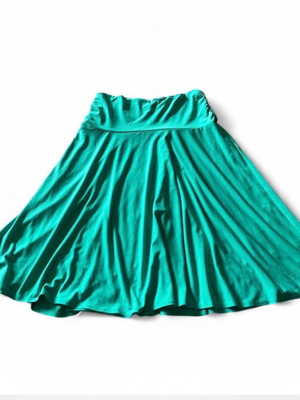 George Teal A-Line Jersey Skirt